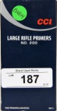 1000 CCI Large Rifle Primers No. 200