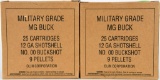 Lot of 50 Winchester MG Buck 12 Ga. Shotshells