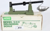 RCBS Model 5-0-5 Reloading Scale in box