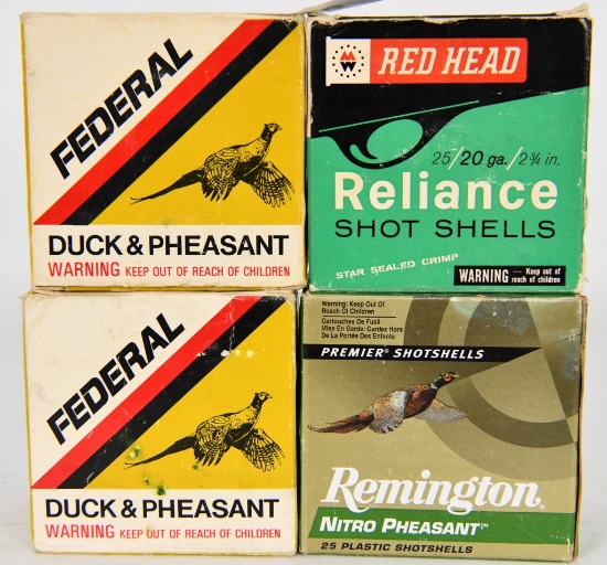 94 RDS OF 20 GA DUCK & PHEASANT SHOTSHELLS