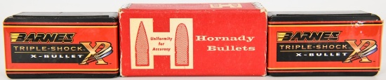 Lot of 3 7mm Bullet tips Barnes & Hornady