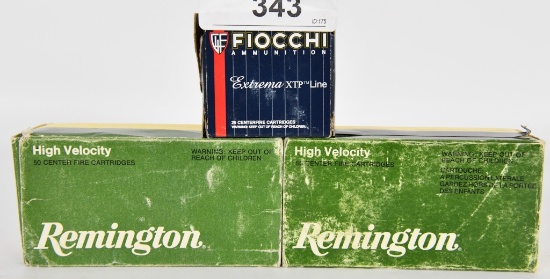 88 RDS OF REMINGTON & FIOCCHI .357 MAGNUM