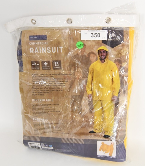 Stansport PVC/Polyester Commercial Rain Suit 2XL