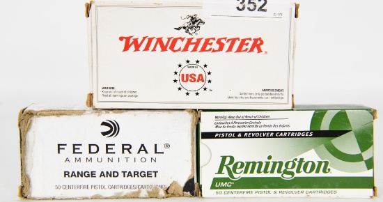 117 RDS OF .45 AUTO REMINGTON & WINCHESTER