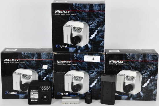 NiteMax Digital Night vision Viewer Lot of 4