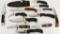 Lot of Misc Folding knives, various styles