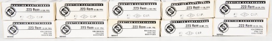 200 RDS OF .223 REMINGTON HUNTING CARTRIDGES