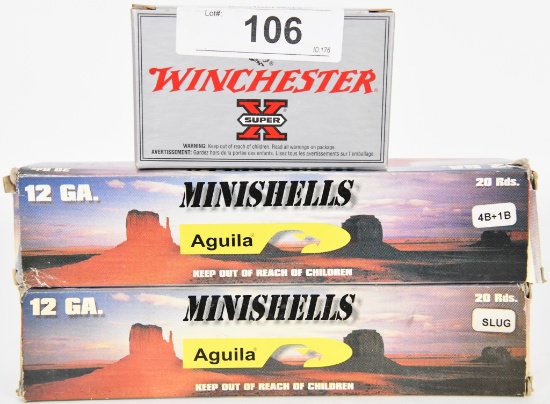 40 RDS OF 12 GA MINISHELLS BY AGUILA
