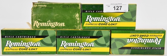 60 RDS OF REMINGTON .30-30 WIN & 40 RDS OF BRASS