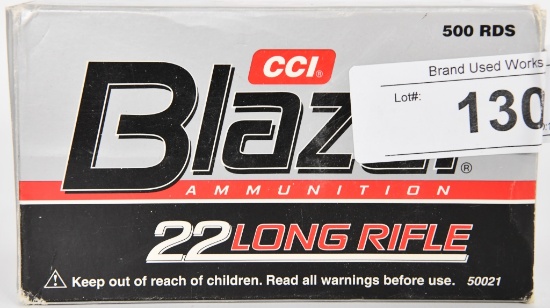 500 RDS OF CCI BLAZER .22 LR BRICK