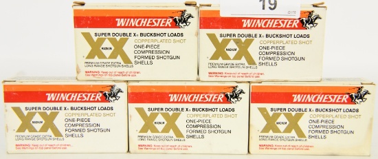 25 RDS OF WINCHESTER SUPER DOUBLE X 12 GA BUCKSHOT