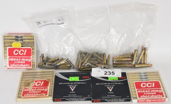 96 RDS OF CCI .22 WMR SHOTSHELLS &