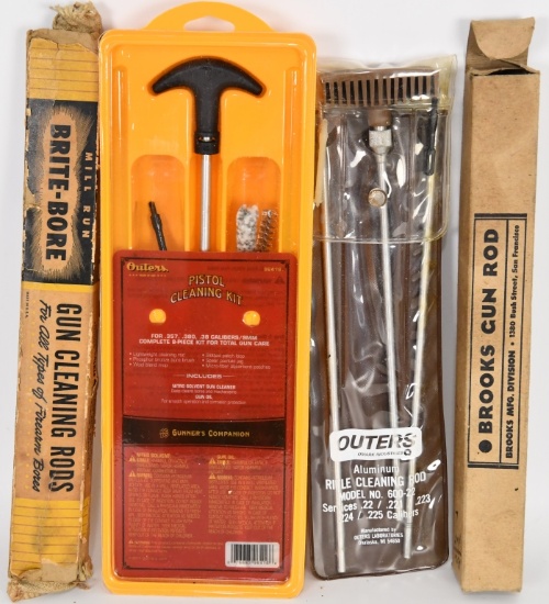 Outer's Pistol Cleaning Kit & Outer's Alum Rod &