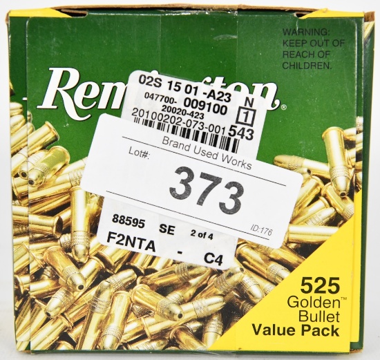 525 RDS OF REMINGTON .22 LR BRICK