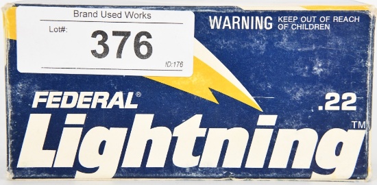 500 RDS OF FEDERAL LIGHTNING .22 LR