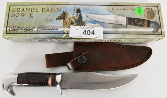 Grande Basin Bowie knife with Sheath