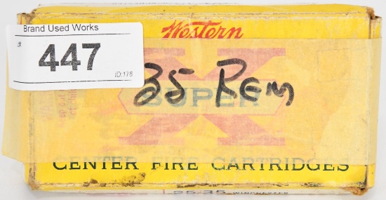 20 RDS OF WESTERN 25-35 WINCHESTER