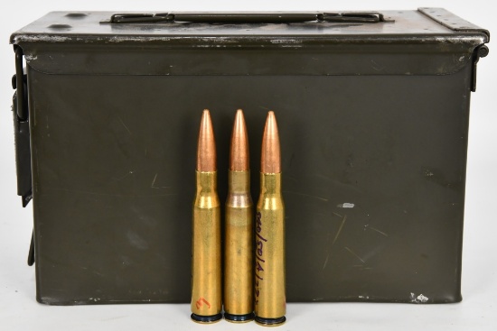 142 RDS OF CUSTOM LOADED LAKE CITY .50 BMG AMMO