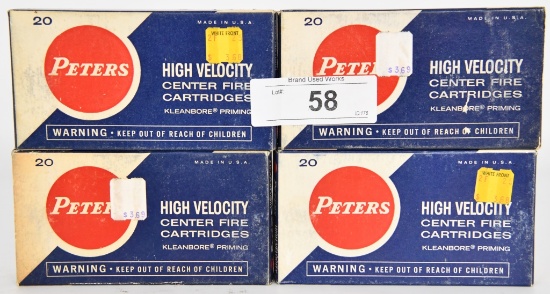 80 RDS OF PETERS 30-30 WIN HIGH VELOCITY
