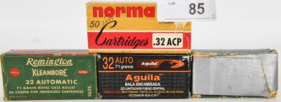 200 RDS OF .32 ACP CARTRIDGES