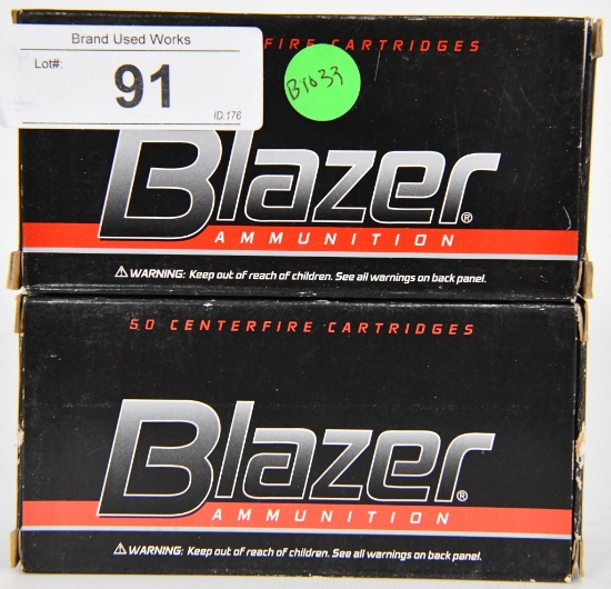 100 RDS OF BLAZER .357 MAGNUM CARTRIDGES