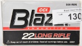 500 RDS OF CCI BLAZER .22 LR BRICK