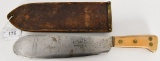 WWII U.S.M.C Bolo Corpsman Knife/Machete w/SHEATH