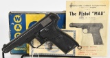 MAB Brevete Model D .32 ACP Pistol W/ Box