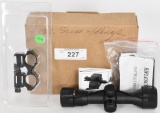 TAC MSG 500 Mount Rings w/ Scope NEW Riflescope