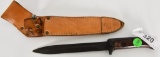 Czech VZ-58 Rifle Bayonet - 1970's with Leather