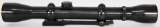 Weaver K4 60-C Rifle Scope with Buehler Mount & Ri