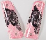Set of Resin grips with Tiger picture