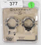 Leupold STD Med Rings .770 #49900 NEW