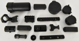 Gunsmith Lot: misc items: Rails, Mounts Lens Cover