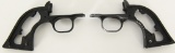 2- Ruger XR3 Red Grip Frames