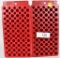 Lot of 2 Caseguard Universal loading trays - Red