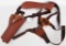 Genuine Leather Shouler Holster - Tan