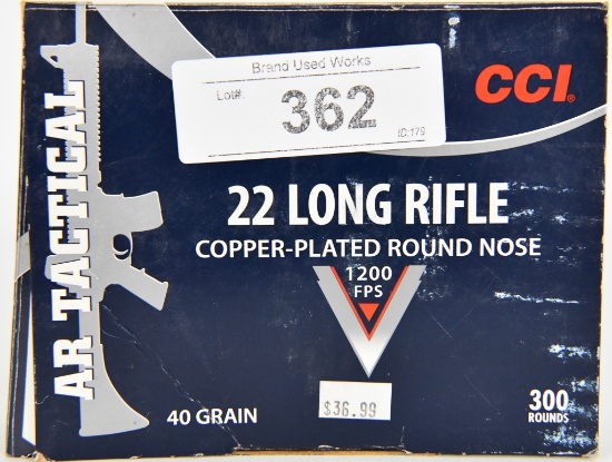 164 Rds of CCI .22 LR Cartridges AR tactical