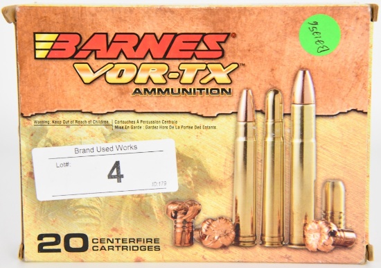 Lot of 18 Rounds of Barnes Vor-Tx .470 NE Ammo