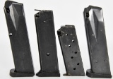 9mm Magazines Various MFG Lot of 4