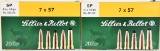 40 Rds of Sellier & Bellot 7x57 Cartridges