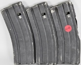 Lot of 3 COLT'S MFG AR15 5.56mm Magazines