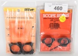 Set of 2 Millett Scope Rings New in Package