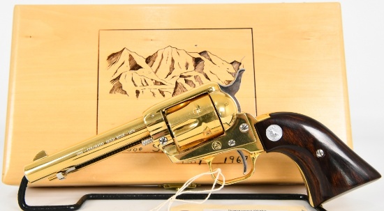 Colt Frontier Scout Commem Revolver .22LR Gold