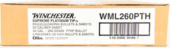 Case of Winchester Supreme .50 Cal Bullet Tips
