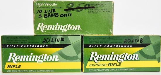 50 Rounds + 5 Brass Casings .222 Remington