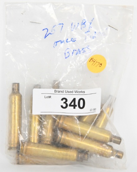 Half Pound Of .257 Weatherby Magnum Brass Casings