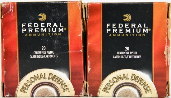 37 Rounds Federal Hydra-Shok 9mm Luger Ammunition