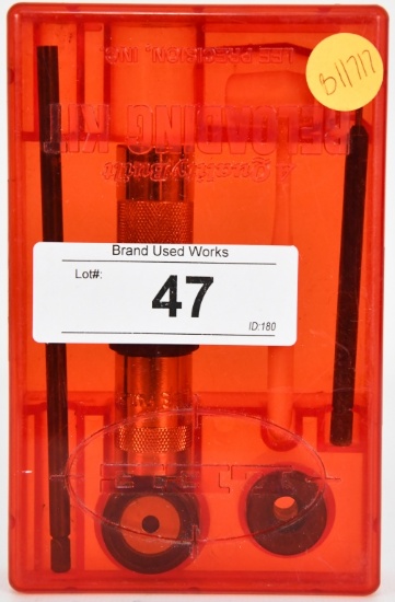 .222 Rem Lee Reloading Kit with Plastic container