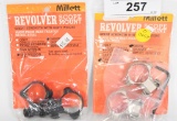 Lot of 2 Millet Dan Wesson 41 & 44 Mag SCOPE RINGS